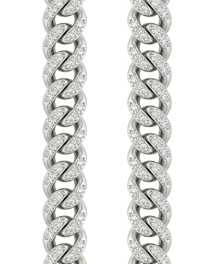 6MM Moissanite Cuban Link Chain