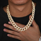 Iced Bubble Cuban Chain – ”Avalanche Links” Edition - The Gold Supply