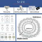 Iced Coffee Bean Link Chain – “Frost Bite” Edition - The Gold Supply