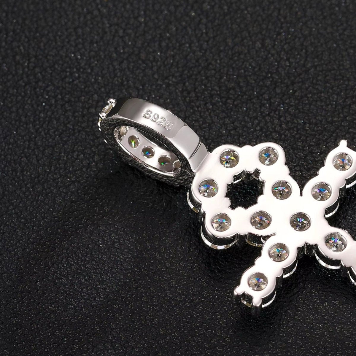 Line Set Moissanite Ankh Pendant – “Life Eternal” Edition Small - Shop Gold Supply