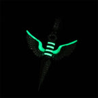 Moissanite Glow Angel Dagger Pendant – “Heaven’s Edge” Edition - The Gold Supply