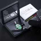 Moissanite Glow Hamsa Pendant – “Guardian Light” Edition - Shop Gold Supply