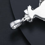 Moissanite Glow Money Bag Pendant – “Run the Bag” Edition - Shop Gold Supply