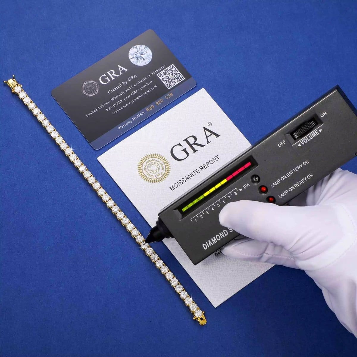 Moissanite Tennis Bracelet – “Eternal Shine” Edition - The Gold Supply