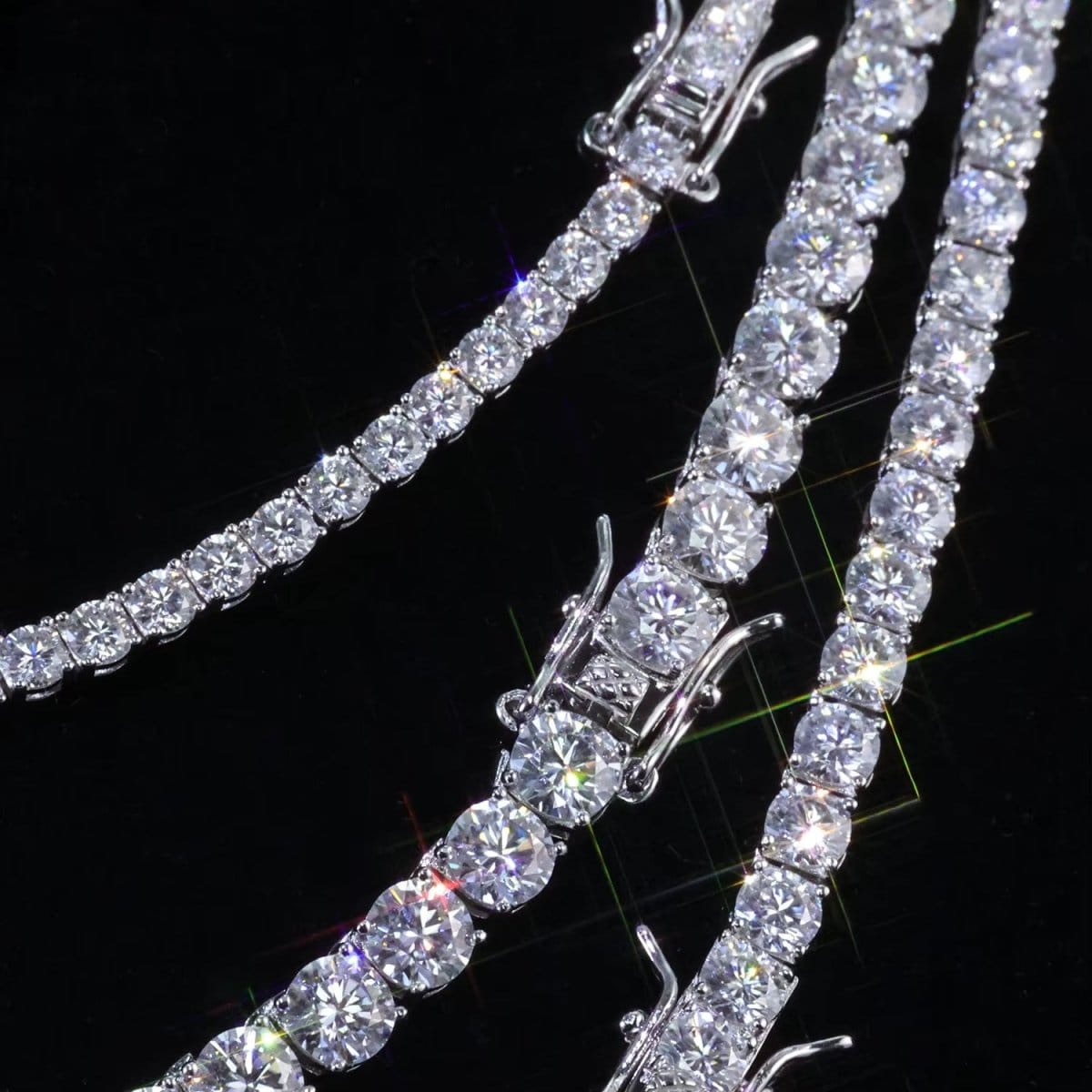 Moissanite Tennis Chain – “Eternal Shine” Edition - The Gold Supply