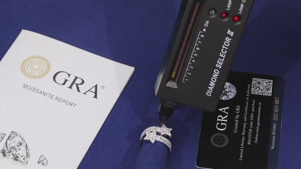 Shooting Star Wrap Ring – “Cosmic Trail” Edition