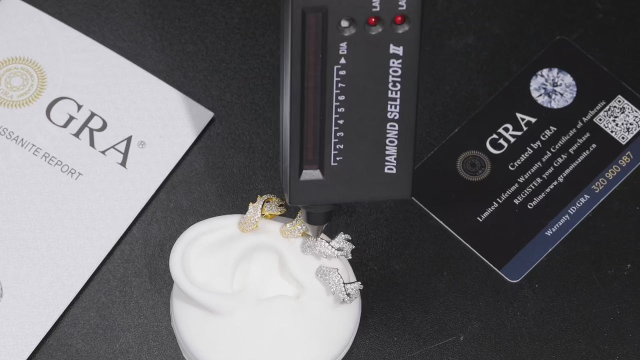 Thorn Clip Earrings – “Icebound Thorns” Edition