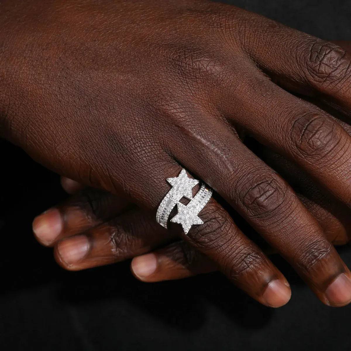 Shooting Star Wrap Ring – “Cosmic Trail” Edition - The Gold Supply