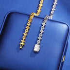 Starburst Tennis Bracelet – “Constellation Links” Edition - The Gold Supply