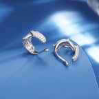 Thorn Clip Earrings – “Icebound Thorns” Edition Moissanite Yellow Gold 1pc - Shop Gold Supply