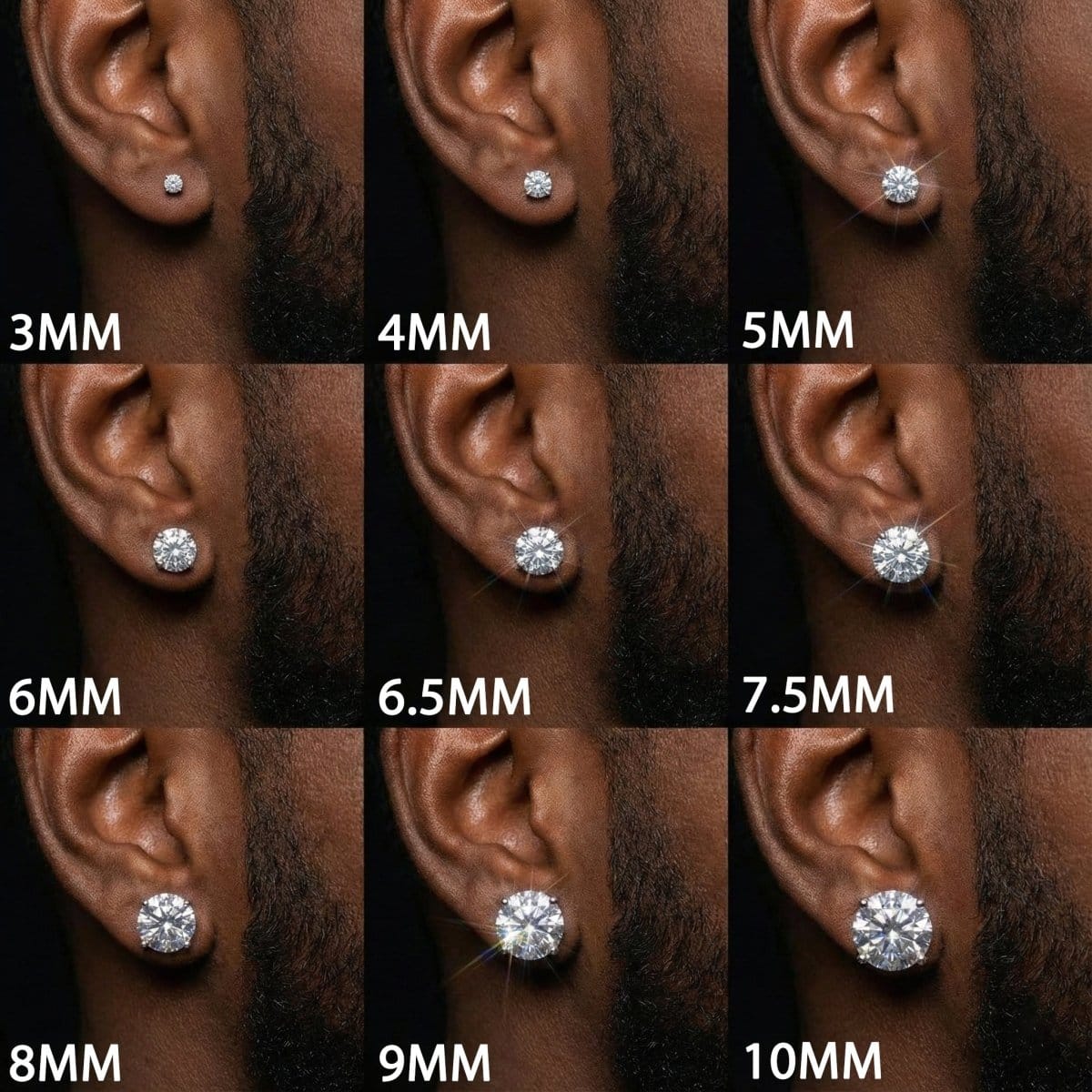 VIP Moissanite Stud Earrings - The Gold Supply