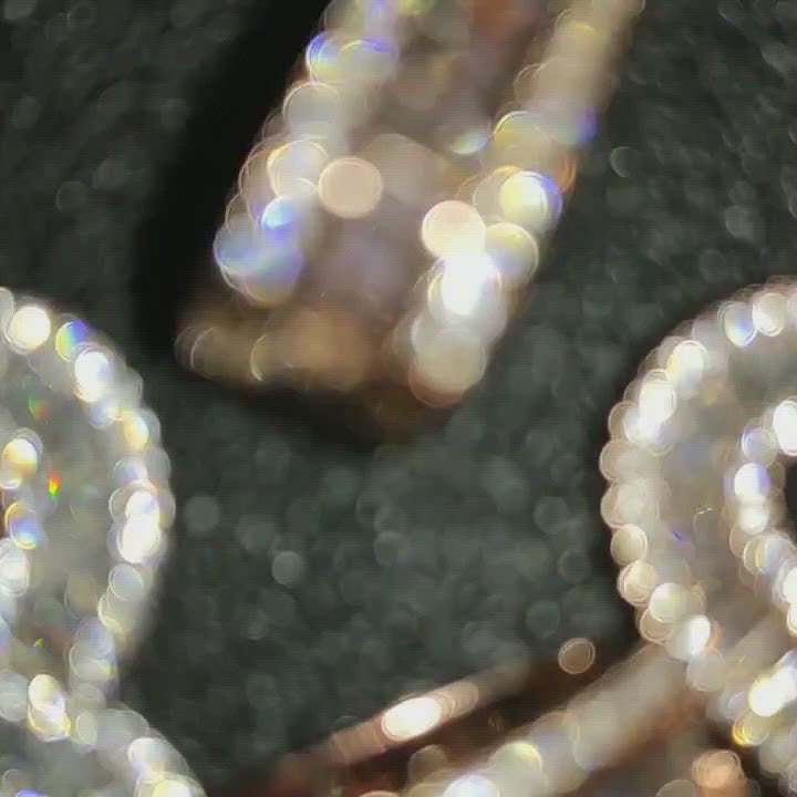 Custom Baguette Letter Necklace