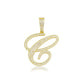 Cursive Letter Necklace - The Gold Supply