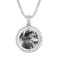 Custom Double Sided Photo Necklace - The Gold Supply