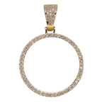 Custom Photo Necklace Gold Rope 18 IN - Shop Gold Supply