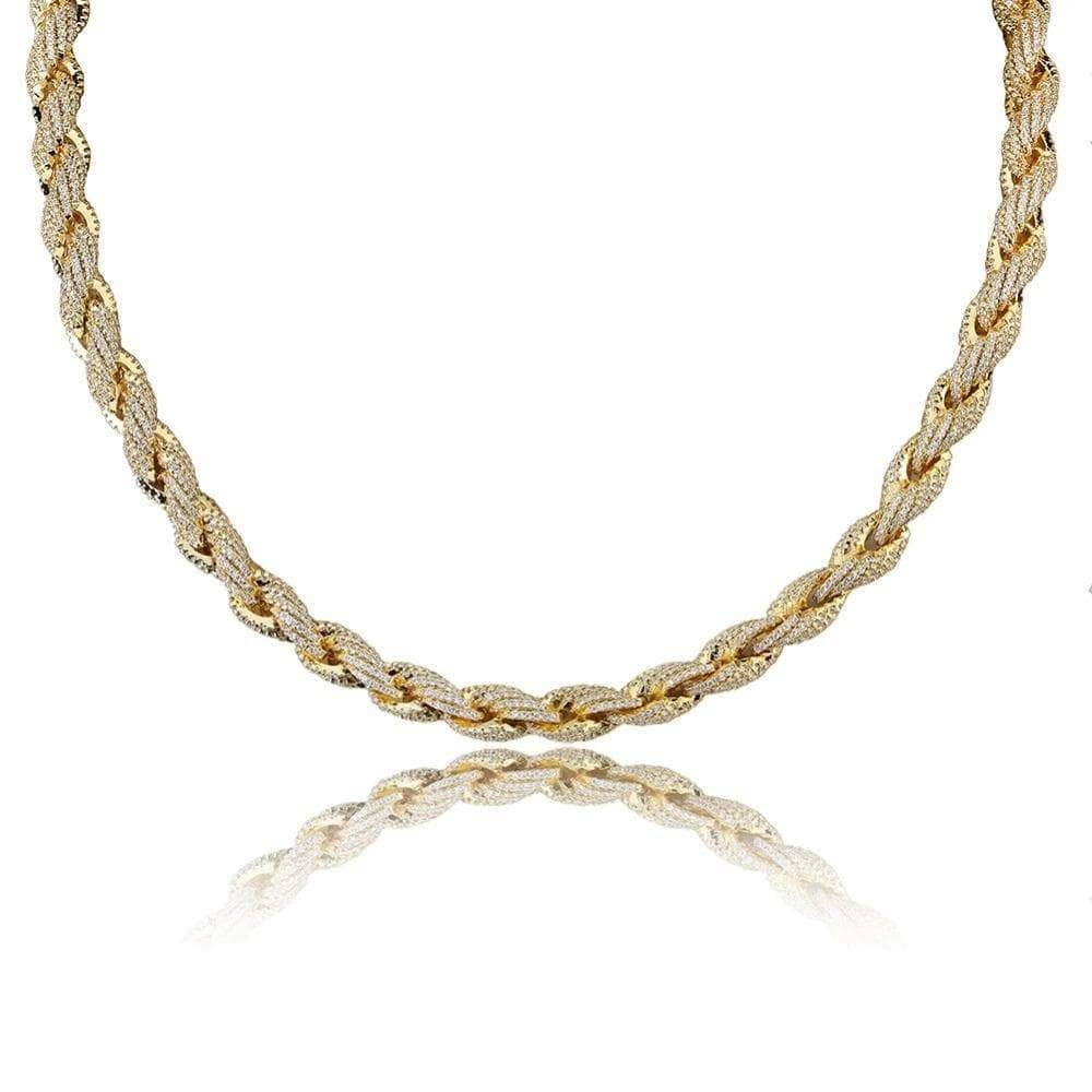 Iced Out Rope Chain – The Gold Supply