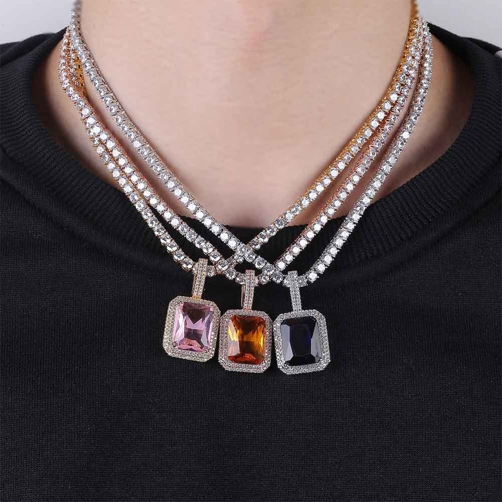 Pendant Necklace | Infinity Stone | Jewelry - Color Zircon Pendant Necklace  6 Jewelry - Aliexpress