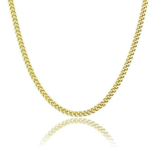 Gold / Cuban / 30 IN Micro Cuban Chain - The Gold Supply