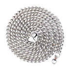 Micro Cuban Chain Silver 18 IN - Shop Gold Supply