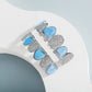 Opal Silver Grillz - The Gold Supply