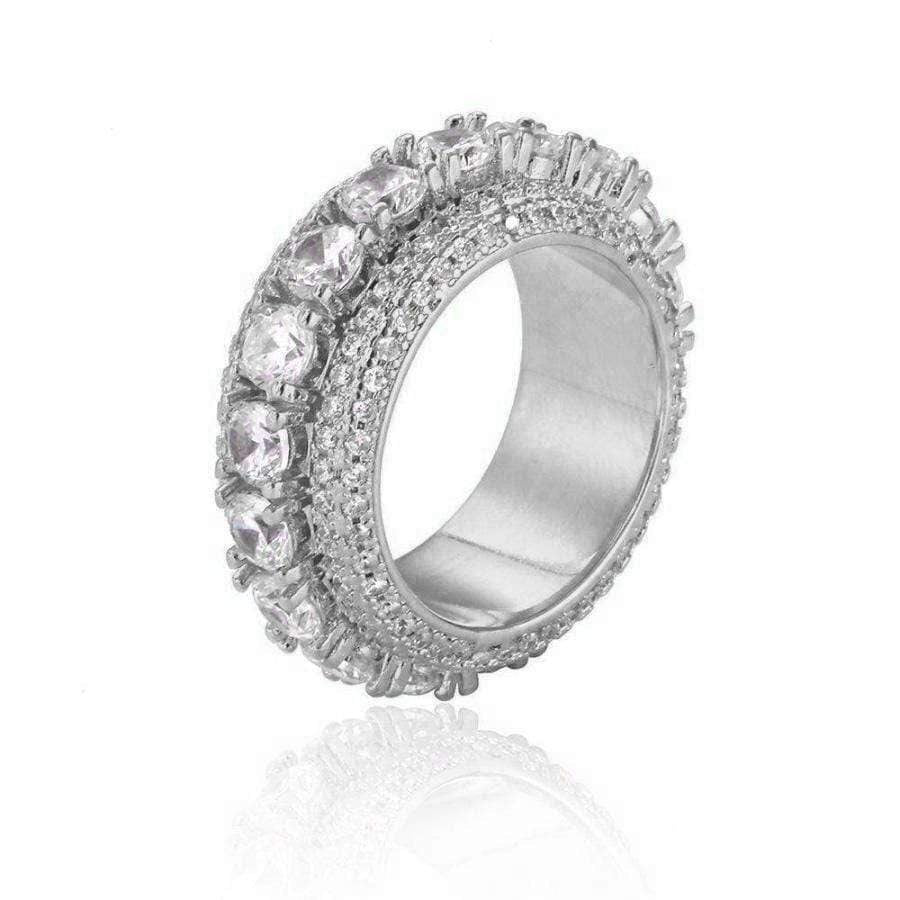 D.M. Kordansky 14K Yellow Gold Pink Sapphire & Diamond Rotating Ring –  Lustre